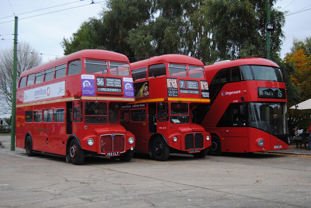 London Buses old and new