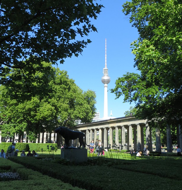 Berlin- Fernsehturm from Museum Island