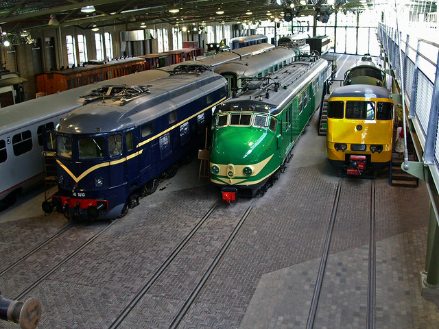 Drie generaties treinen