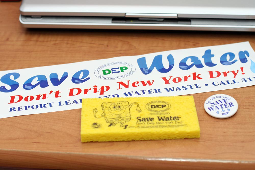 Save Water Schwag | Walked pass a community fair and they we… | Flickr