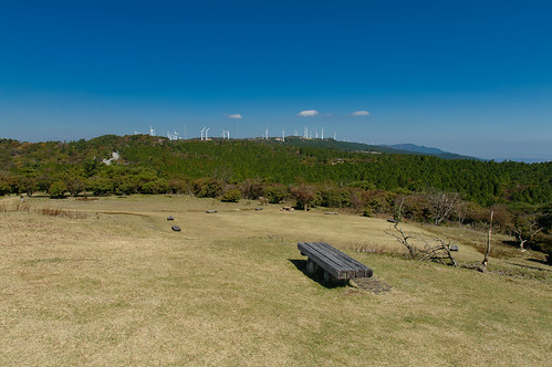 field japan 風力発電 高原 三重県 津市 青山高原
