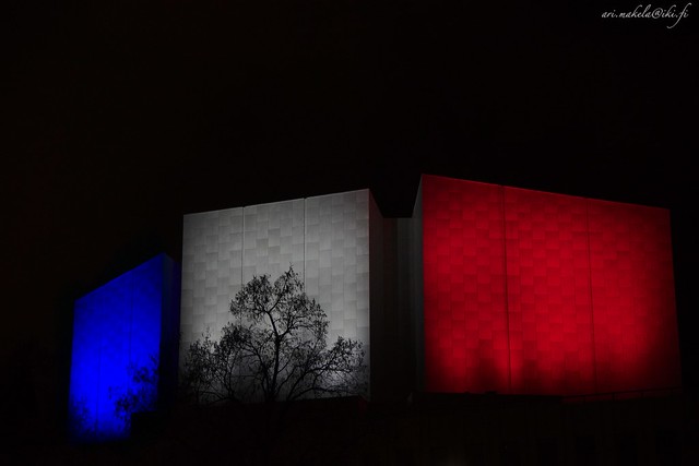 Finlandia Hall in French Colours