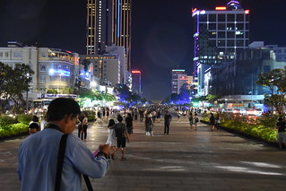 The spacious and wide sweep of the Nguyen Hue walking street | by shankar s.
