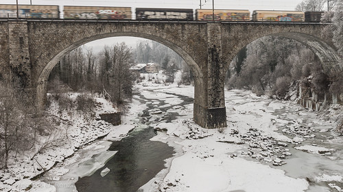 snow tamron architektur landscape landschaft trees nature wasser slta99v ostschweiz sony water imfreien natur bäume thur outdoor bridge eis river tamronsp2470mmf28diusd lightroomcc architecture fluss brücke schnee ice wil sanktgallen schweiz ch