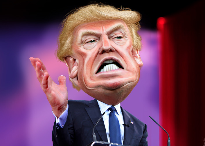 Donald Trump - Caricature | Donald John Trump, Sr., aka Dona\u2026 | Flickr