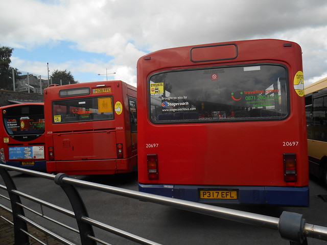Stagecoach in South Wales 21028 and 20697