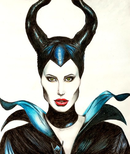 Maleficent drawing | by Ester V