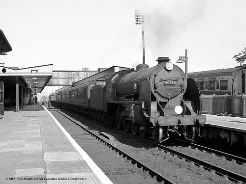 railroad train railway somerset steam locomotive passenger s15 southernrailway 460 urie britishrailways 30831 templecombe