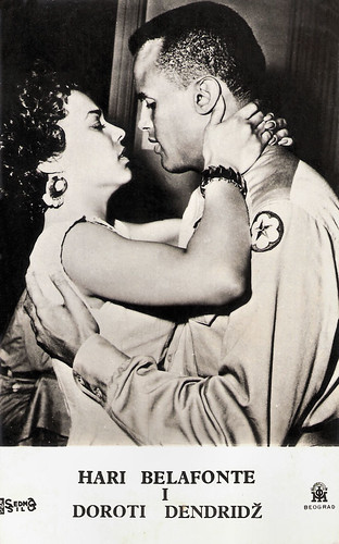 Dorothy Dandridge and Harry Belafonte in Carmen Jones (1954)