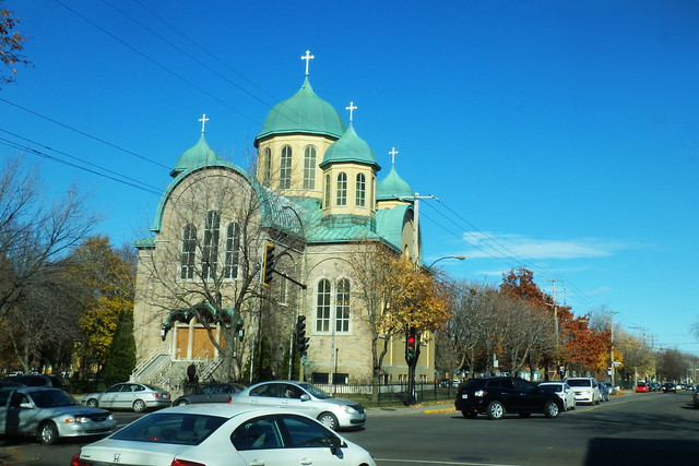 Cathédrale Orthodoxe Ukrainienne Sainte-Sophie à Montréal.... Saint Sophie Ukrainian Orthodox Cathedral