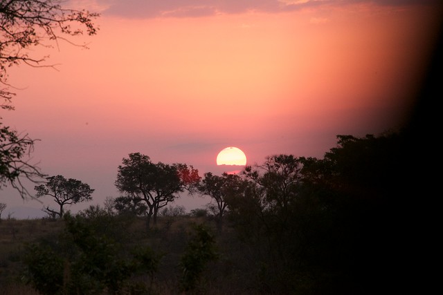 Sun over Africa