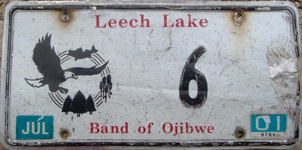 leech-lake-band-of-ojibwe-license-plate-a-photo-on-flickriver