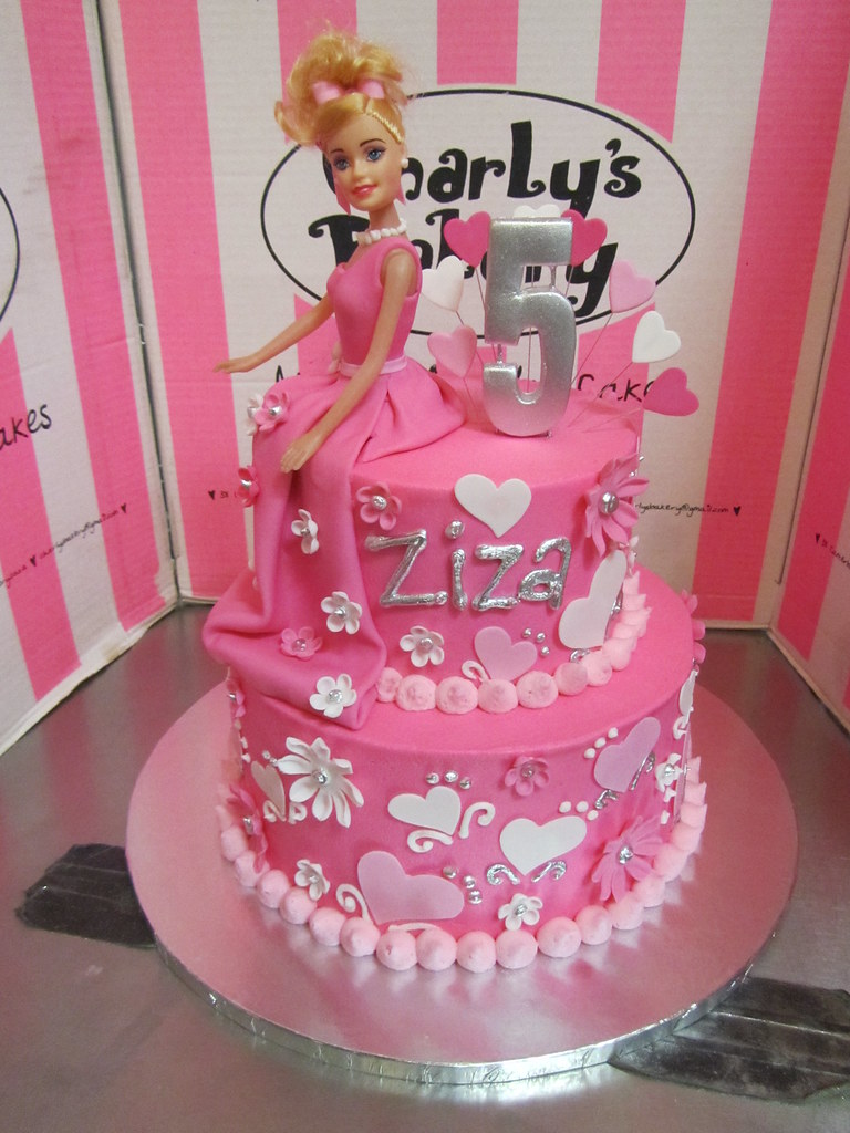 Barbie Cake For Two Year : 1