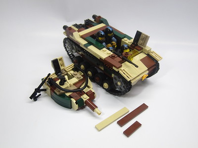 LEGO Medium Tank (interior)