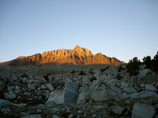 Mount Humphreys at sunset