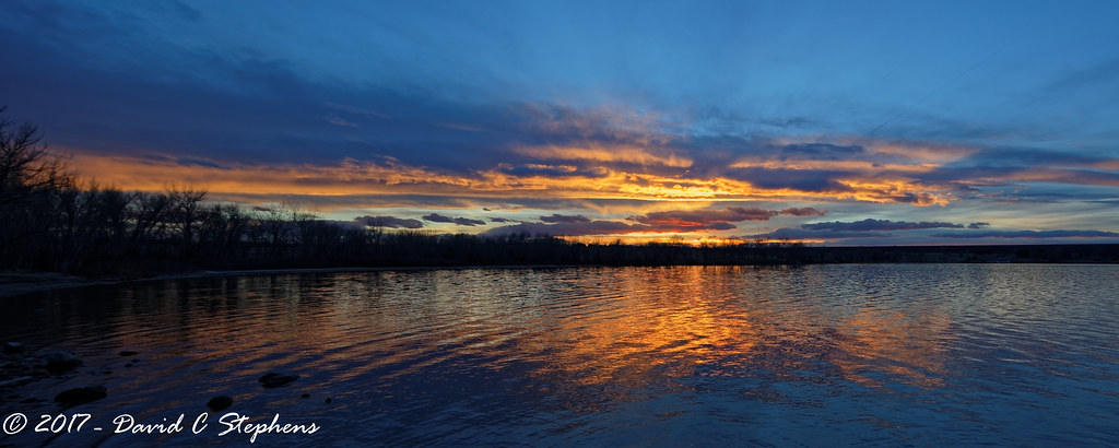 Sunset Over Cherry Creek Reservoir