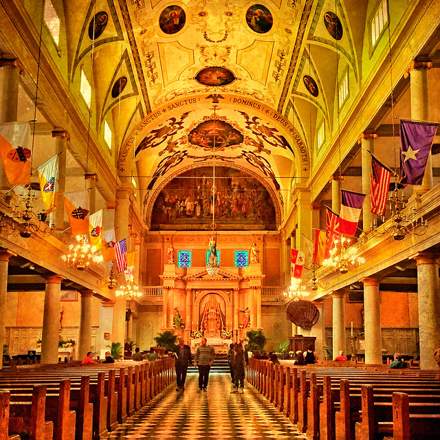 St. Louis Cathedral in New Orleans Louisiana