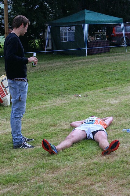 Post Race Exhaustion (see animation below)