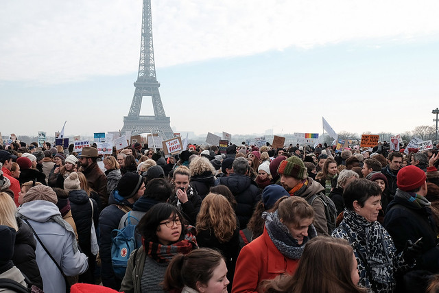 PARIS : WOMEN'S MARCH