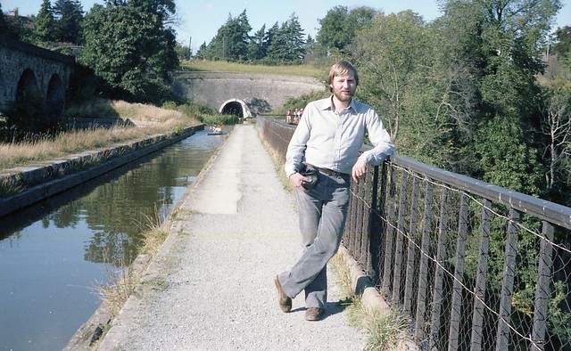 Yours Truly @ Chirk Aqueduct 1980