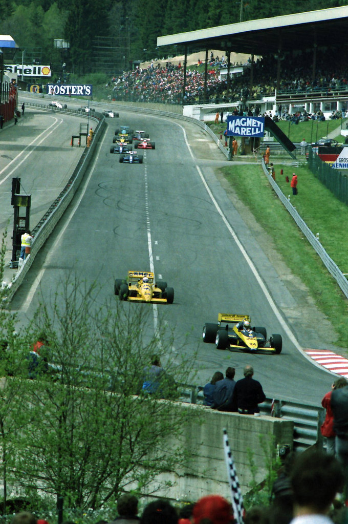 1987-05-17 008 Grand Prix Belgien, Startrunden