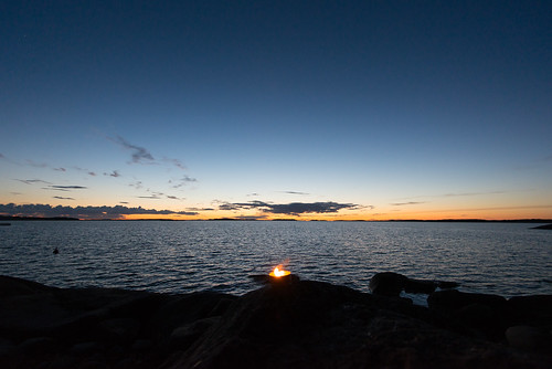 sunset sea nature suomi finland outdoors nikon candle meri archipelago luonto auringonlasku kustavi d600 saaristo