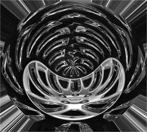 Distorted Chrome Wheel | by LenoreJ2011