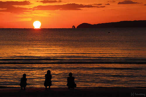 sunset sky beach japan canon eos 夕陽 fukuoka 6d 夕焼け 福岡 fukuma miyaji fukutsu 津屋崎 福間 福津 宮地浜 miyajihama