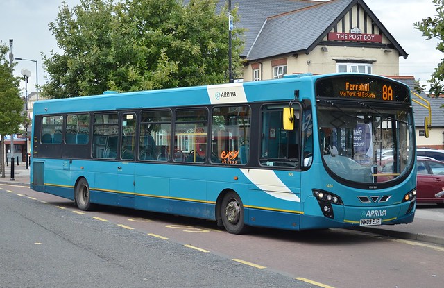 Arriva North East: 1424 / NK09EJZ