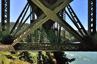 Looking Under the Deception Pass Bridge | by thor_mark 