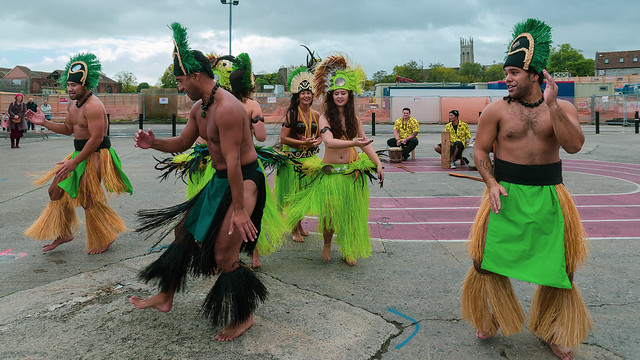 South Pacific Dancers Perform at M-Shed, Bristol