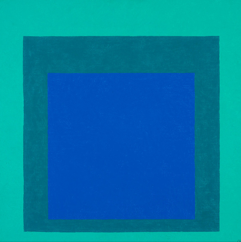 Josef Albers. Homage to the Square. 1976. the last of the series