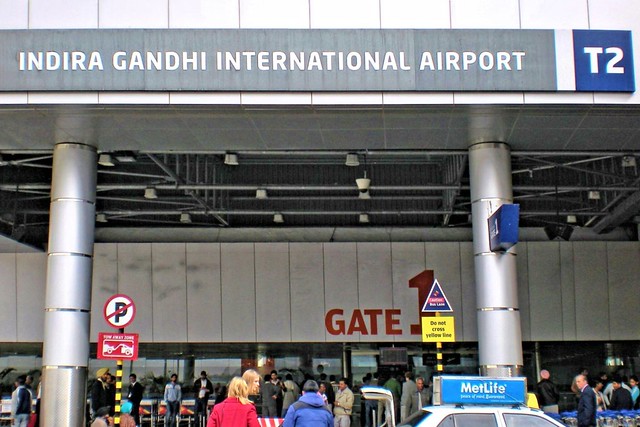Indira Gandhi International Airport in Delhi, India