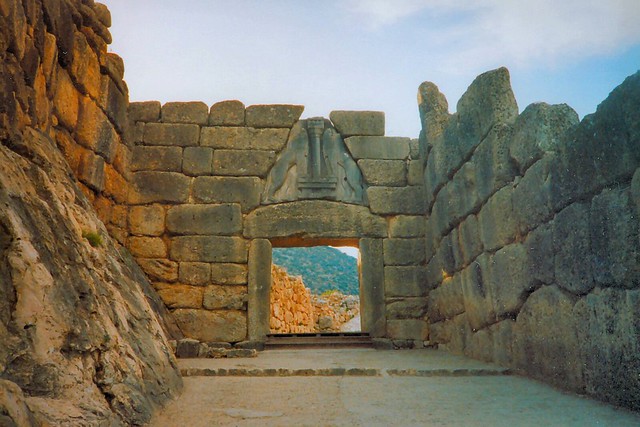 Lion Gate, Mycenae, Greece