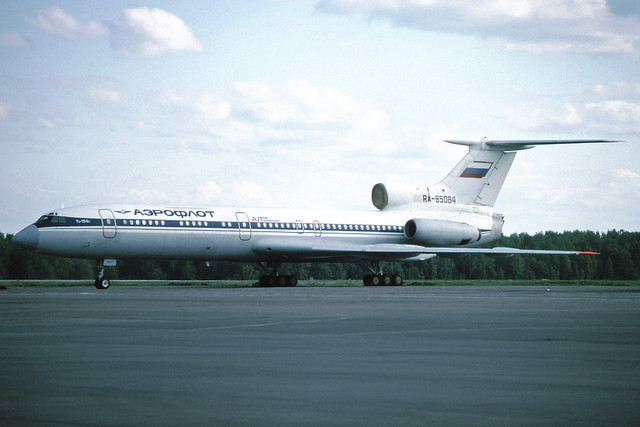 RA-85084 Tupolev Tu-154S Aeroflot-AJT Air International