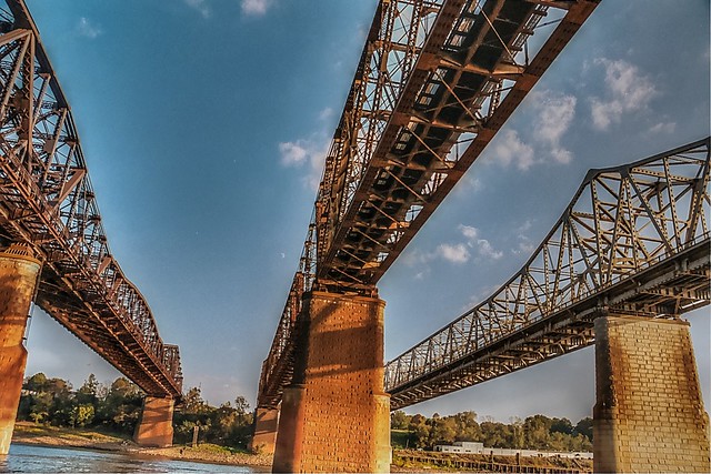Mississippi River Bridges, Memphis, Tennessee
