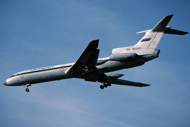 RA-85343 Tupolev Tu-154B-2 Aeroflot