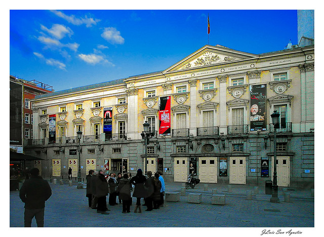 Teatro Español .- Plaza de Santa Ana  (Madrid)