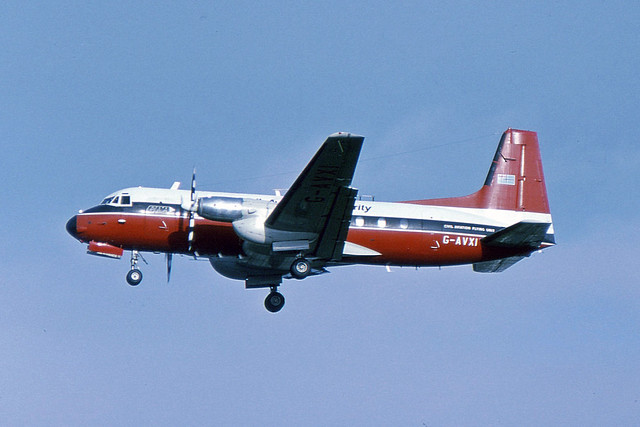 G-AVXI Hawker Siddeley HS.748 srs 238 Civil Aviation Authority