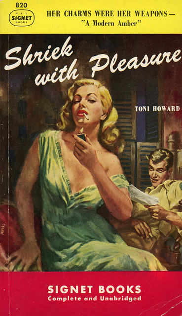 Signet Books 820 - Toni Howard - Shriek with Pleasure