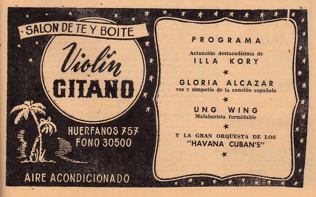 La gran orquesta HAVANA CUBAN'S Se presenta en el Violin Gitano de Huerfanos 757