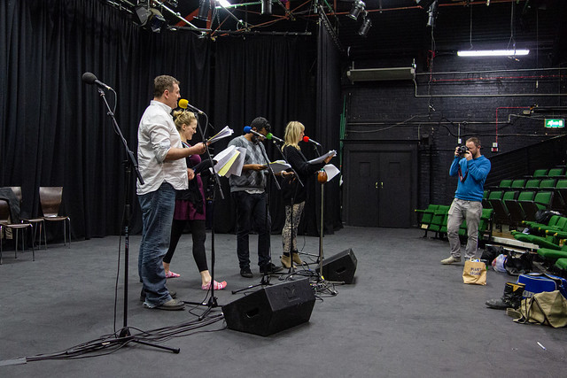 BBC 4Extra live comedy recording - rehearsal