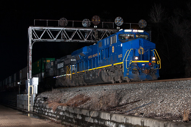 NS 8103 at Glenfield, Pennsylvania