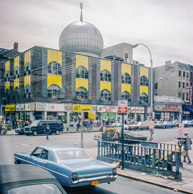Malcolm Shabazz Mosque No. 7, Harlem, New York in 1978