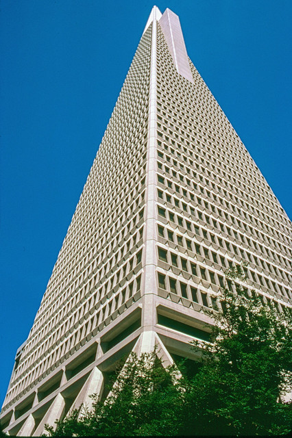 The Transamerica Pyramide, San Francisco in 1978
