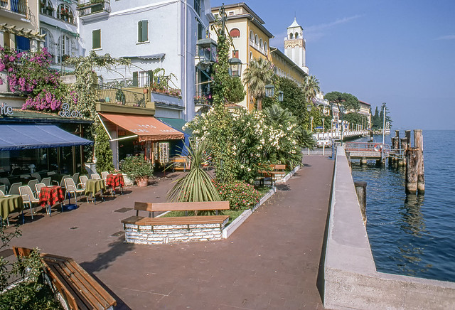 Gardone, Lago di Garda, Italy in 1977