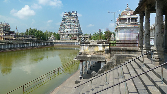 India - Tamil Nadu - Chidambaram - Nataraja Temple - Water Tank - 4
