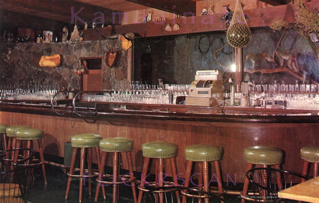 Monkey Bar Pearl City Tavern 1954
