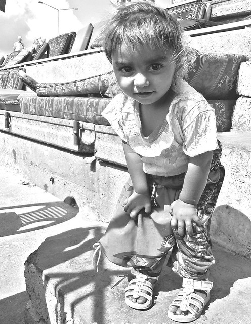 Little Gypsy Girl in Istanbul