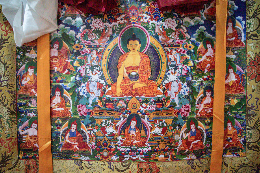 Будда и линия учителей тибетского буддизма